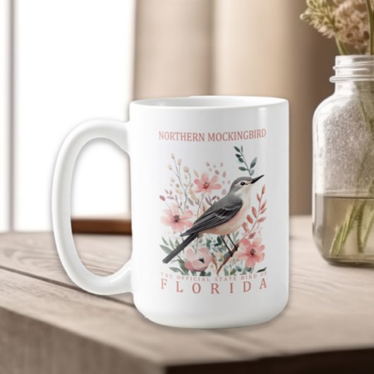 Florida Staatsvogel Northern Mockingbird Koffiemok