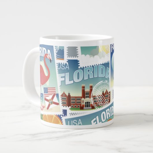 Florida Stamps Grote Koffiekop (Links)