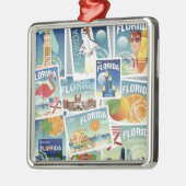 Florida Stamps Metalen Ornament (Links)