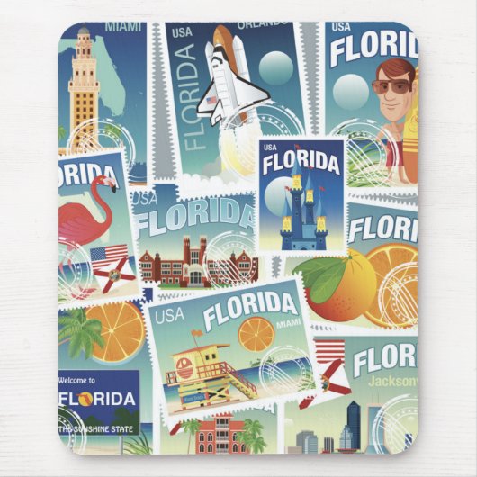 Florida Stamps Muismat (Voorkant)