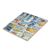 Florida Stamps Tegeltje (Zijkant)