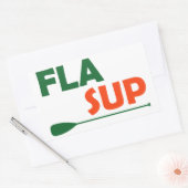 Florida stand-uppaddling rechthoekige sticker (Envelop)