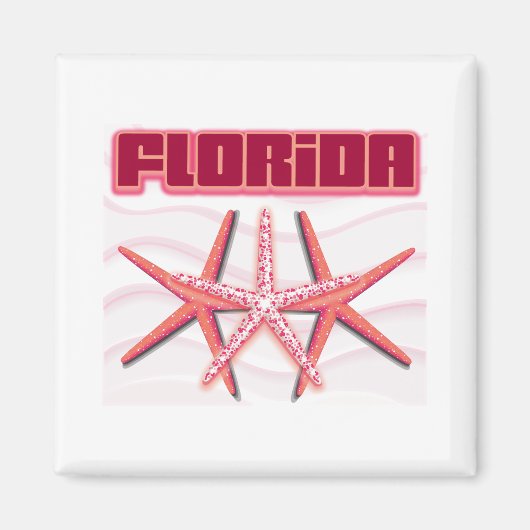 Florida Starfish Magneet (Voorkant)
