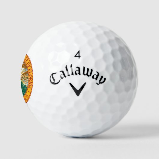 Florida State 12 Callaway golfballen (Logo)