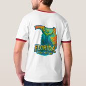Florida State Artistic T-Shirt – Oil Paint Brush- (Achterkant volledig)