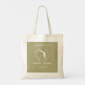 Florida State Bestemming Trouw Welkom Tote Bag (Achterkant)