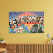 Florida (State Capital Scene) Canvas Afdruk (Insitu (Woonkamer))