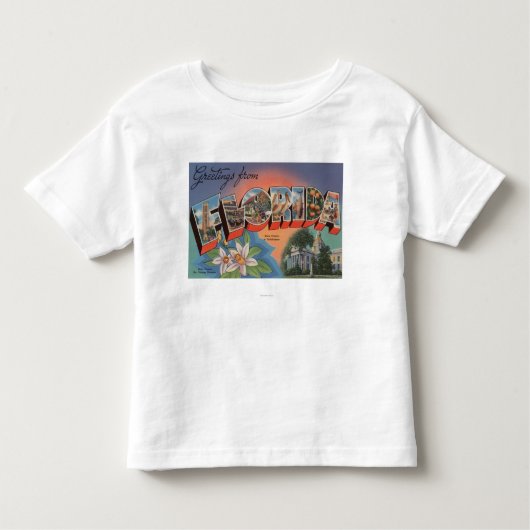 Florida (State Capital Scene) Kinder Shirts (Voorkant)