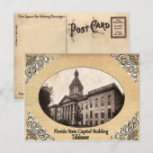 Florida State Capitol Building Old Briefkaart (Voorkant / Achterkant)