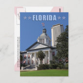 Florida State Capitols (oud en nieuw), Tallahassee Briefkaart (Voorkant / Achterkant)