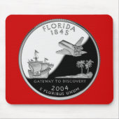 Florida State Faux Quarter Muismat (Voorkant)