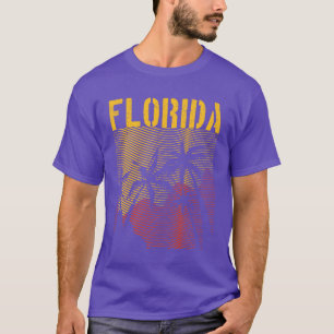 Florida State FL Tropical Summer Vacation Florida T-shirt