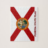 Florida State Flag 8x10 Legpuzzel (Verticaal)
