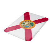 Florida State Flag Design Decor Badmat (Gekanteld)