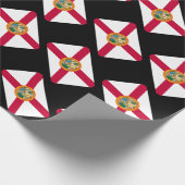 Florida State Flag Design Decor Cadeaupapier (Hoek)