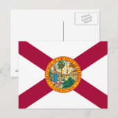 Florida State Flag.png Briefkaart (Voorkant / Achterkant)