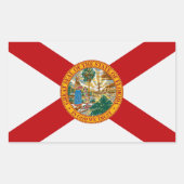 Florida State Flag Sticker (Voorkant)