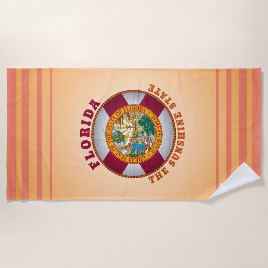 FLORIDA STATE FLAG STRANDLAKEN (Voorkant)