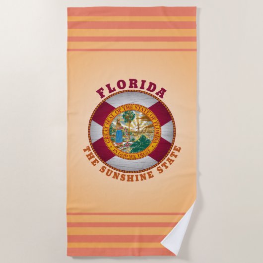 FLORIDA STATE FLAG STRANDLAKEN (Voorkant)