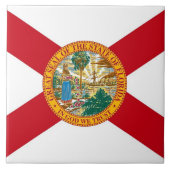Florida State Flag Tegel Tegeltje (Voorkant)