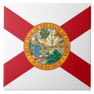 Florida State Flag Tegel Tegeltje