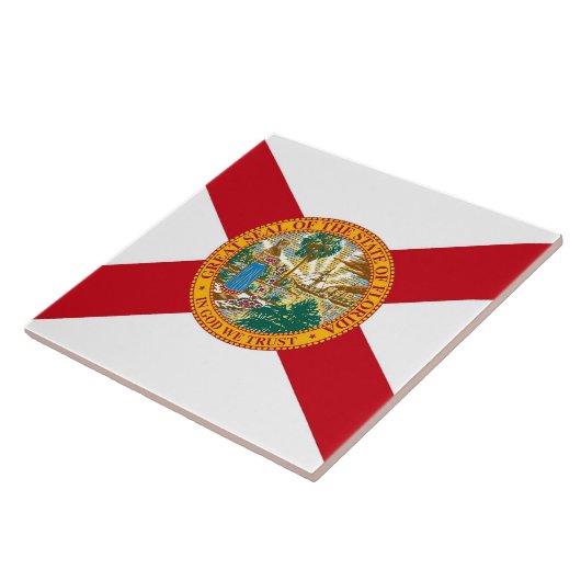 Florida State Flag Tegel Tegeltje (Zijkant)