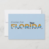 Florida State Flat Bedankt kaart (Voorkant)