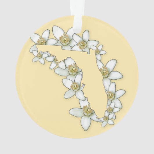 Florida State Flower Ornament (achterkant)