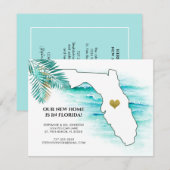 Florida State Gold Heart Palm verlaat nieuw huis Aankondiging (Voorkant / Achterkant)