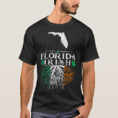 Florida State Irish St Patricks Day Gift T-shirt (Voorkant)