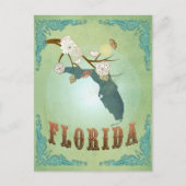 Florida State Kaart - Groen (Voorkant)
