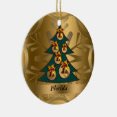 Florida State-kerstversiering Keramisch Ornament (Rechts)