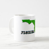 Florida State Map en Text Koffiemok (Voorkant links)