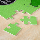 Florida State Map en Text Legpuzzel (Zijkant)