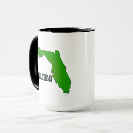 Florida State Map en Text Mok (Voorkant links)