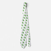 Florida State Map en Text Stropdas (Voorkant)