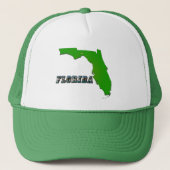 Florida State Map en Text Trucker Pet (Voorkant)