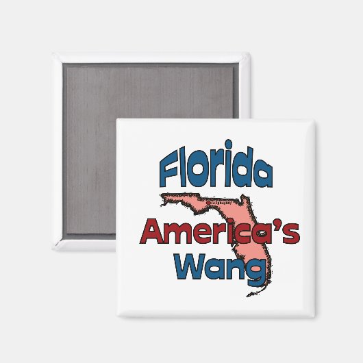Florida State Motto ~ Amerika's Wang Magneet (Voorkant / Achterkant)