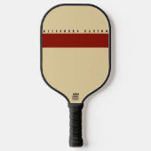 Florida State Pickleball Paddle Sjabloon (Voorkant)