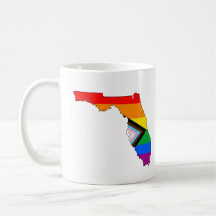 Florida State Pride LGBTQ Progress Pride Koffiemok