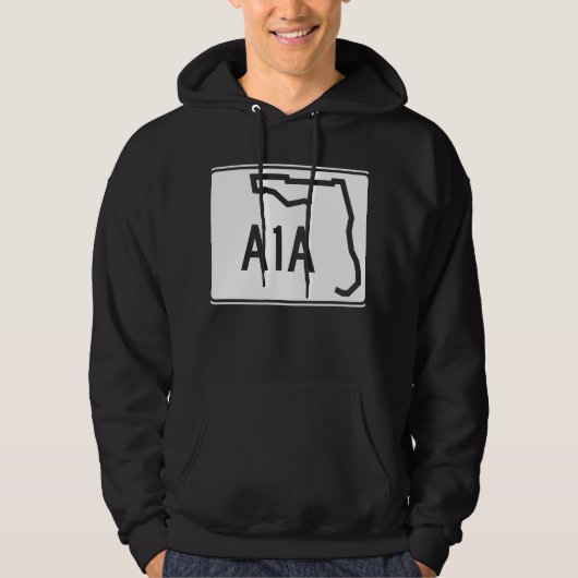 Florida State Route A1A Hoodie (Voorkant)