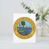 Florida State Seal Briefkaart (Staand voorkant)