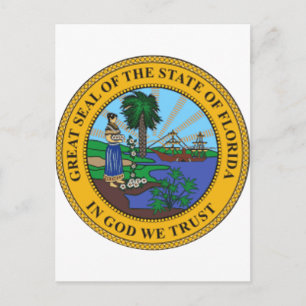 Florida State Seal Briefkaart