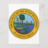 Florida State Seal Briefkaart (Voorkant)