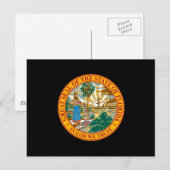 Florida State Seal Briefkaart (Voorkant / Achterkant)