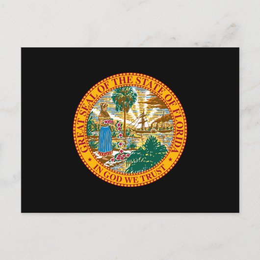 Florida State Seal Briefkaart (Voorkant)