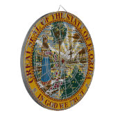 Florida State Seal Dartbord (Voorkant Links)