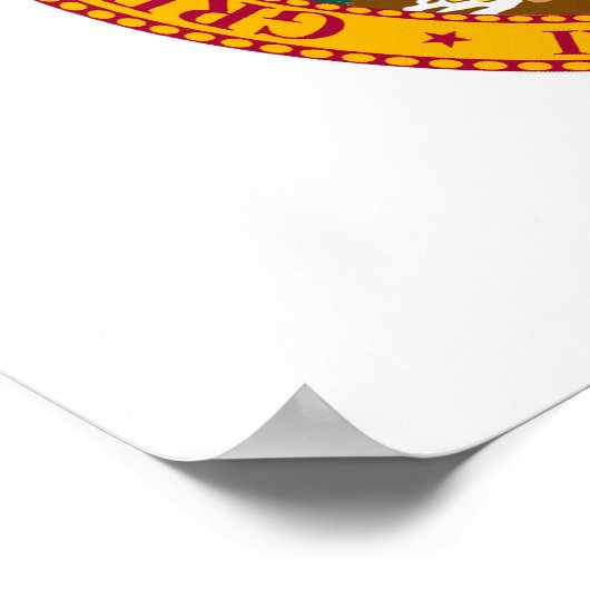 Florida State Seal Poster (Hoek)