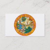 Florida State Seal Visitekaartje (Achterkant)