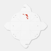 Florida State Silhouette Diving Flag Bedankdoosjes (Uitgevouwen)